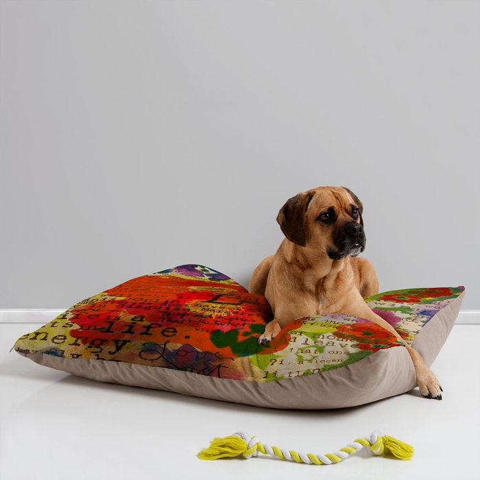 Coussin de poème pour chien