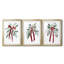 Christmas Holiday Art XVIII - Custom encadrée de qualité supérieure avec mat - 3 pièces-976301226-976301222