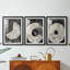 ABSTRACT Series CCV - Impression sur mesure encadrée de qualité supérieure - 3 pièces-384368717