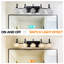 Luminaire de meuble-lavabo rétro 5 lumières 29 "avec abat-jour en cristal-264726326