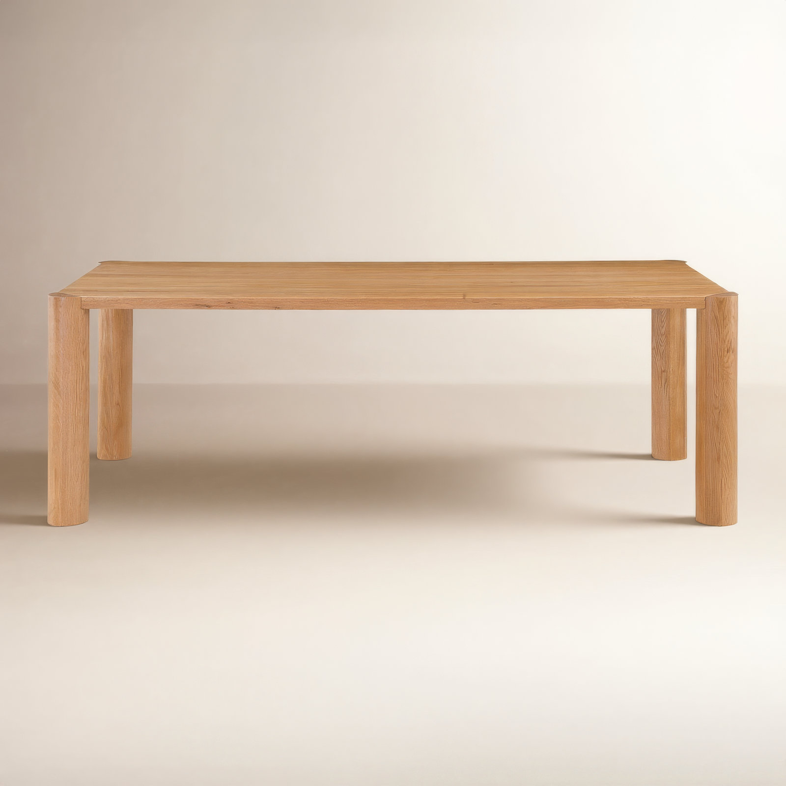 Channing Dining Table, 36" W x 76" L, Natural