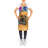 No Pattern Bib Apron