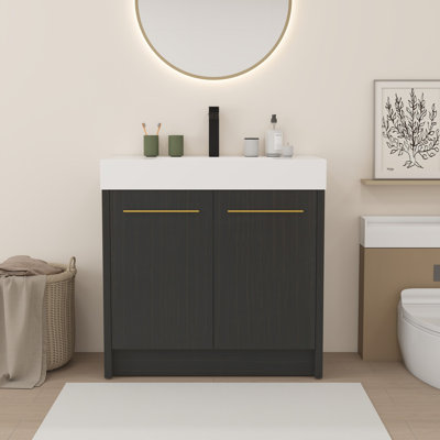 Ensemble de meuble-lavabo autoportant