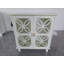 Armoire de rangement rétro avec portes en verre trempé