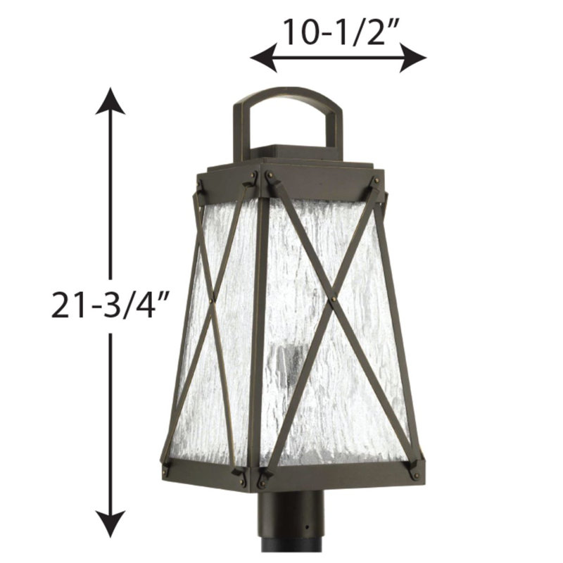 Ancilla Water Lantern Head, Antique Bronze