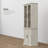 81.7'' H 5-Tier Display Case Curio Cabinet With Glass Doors