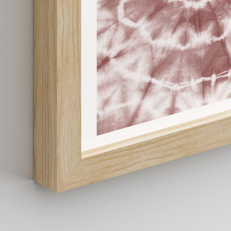 " Pastel Geometric Pattern Variety " 4 - Pieces, Natural, 14" H x 11" W