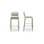 Kade Outdoor Bar Stool White Set of Two