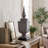 5x5x19.5" Finial Sqaure Urn Statue