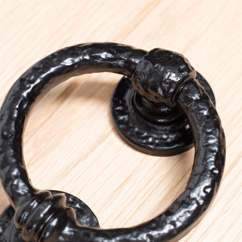 Hammer & Tongs - Rustic Door Knocker - H145mm - Black