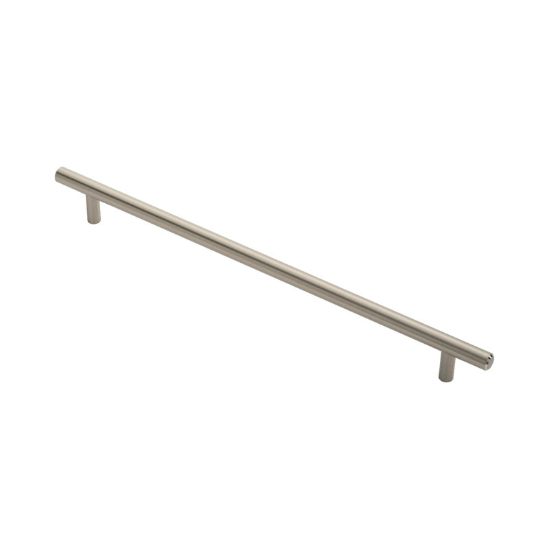 Steel T-Bar Handle, Satin Nickel, 3.5 x 2.2