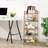 Wood Bookcase Ladder Bookshelf Shelving Unit-2012533124-2012533126