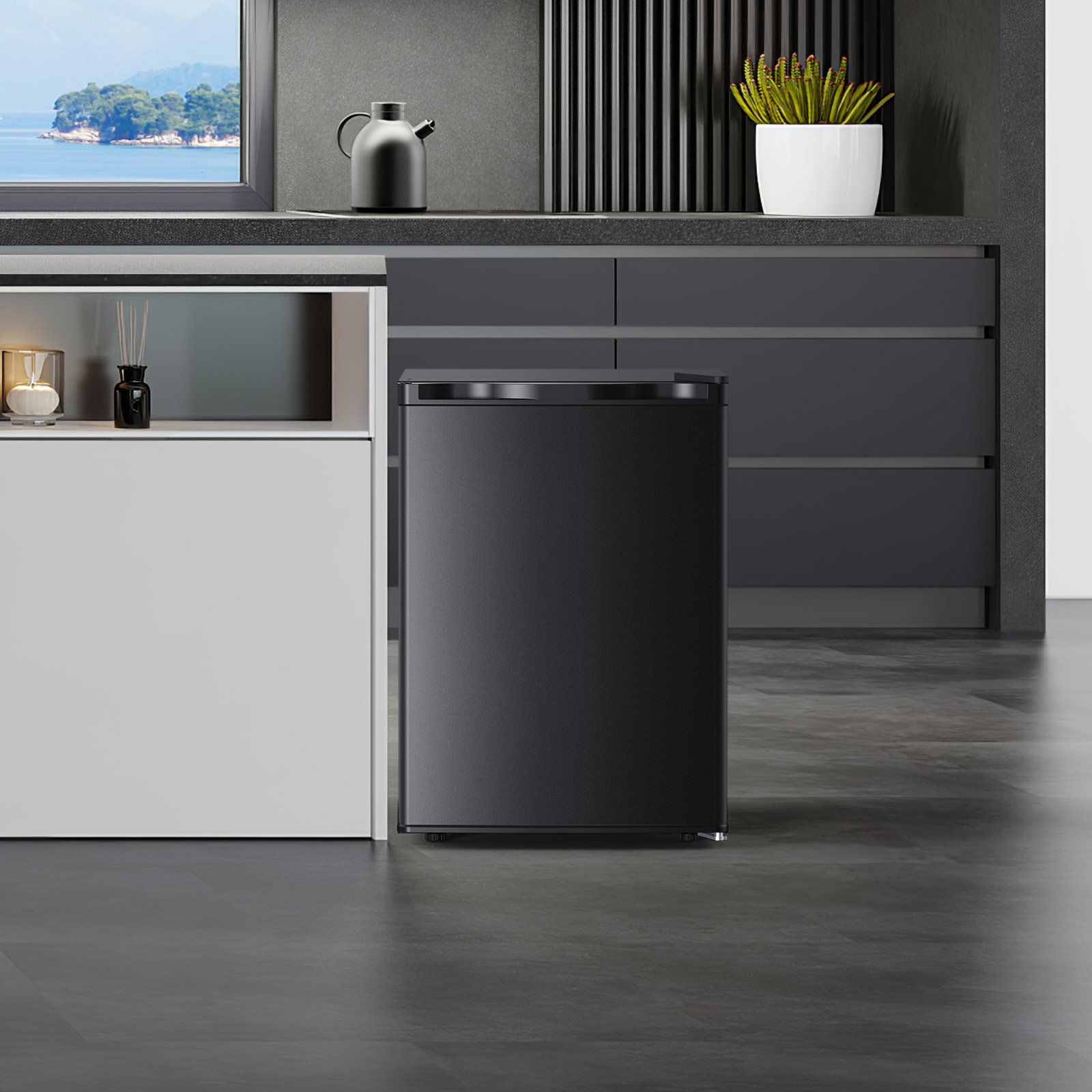 Portable 2.1 Cubic Feet Upright Freezer With Adjustable Temperature Controls | Fridge.com