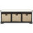 Painswick Canvas Upholstered Storage Bench-259191075