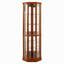 Vitrine de coin éclairée 6 tablettes-1740388941