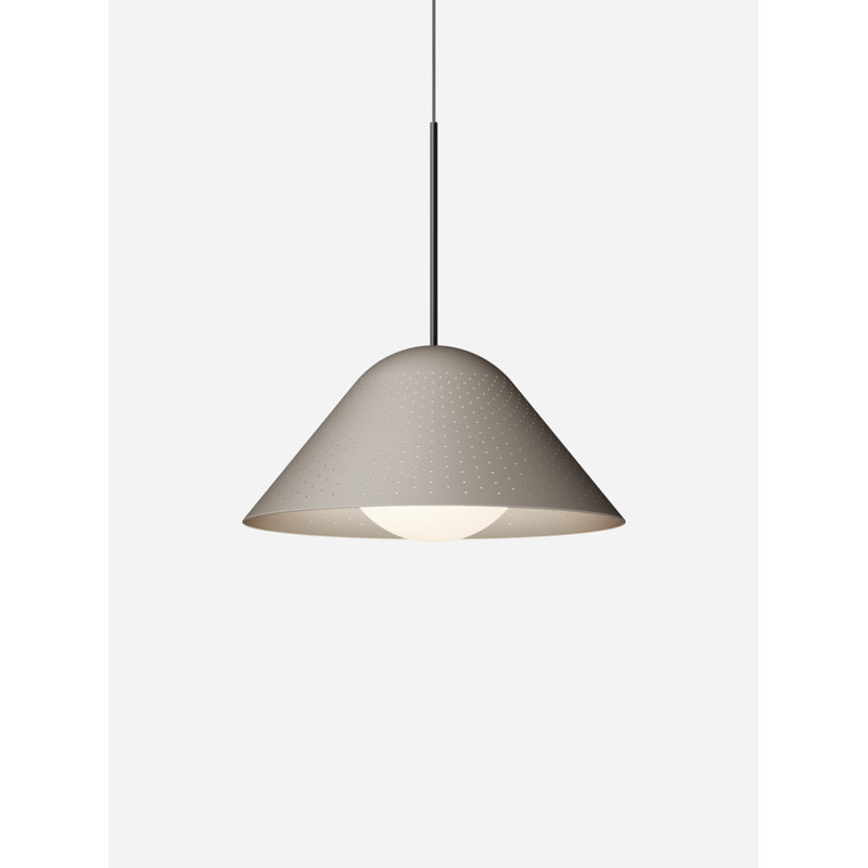 Bola Bell, 118.4" H x 19.3" W x 19.3" D, Taupe, Noir