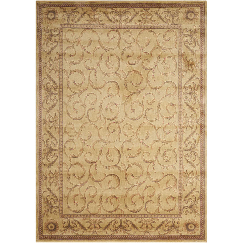 Tapis ivoire Anastasia, Rectangle 7 pi 9 po x 10 pi 10 po