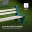 Banc de jardin extérieur-66047996