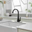 Single Hole Kitchen Faucet With Deckplate Single Handle Kitchen Sink Faucets High Arc Brass Kitchen Basin Taps With Swivel Spout