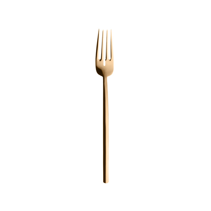 Due Table Fish Fork - 48 Pieces, Oro