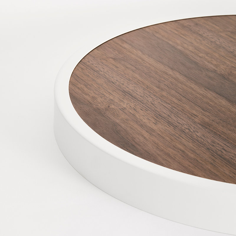 Voronoi II 9 - Light Pendant, Walnut
