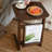 Kadi Solid Wood Pedestal End Table-1974087068