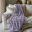 Mauve orange mélodique - couverture Sherpa de qualité supérieure 1 pièce-100514707