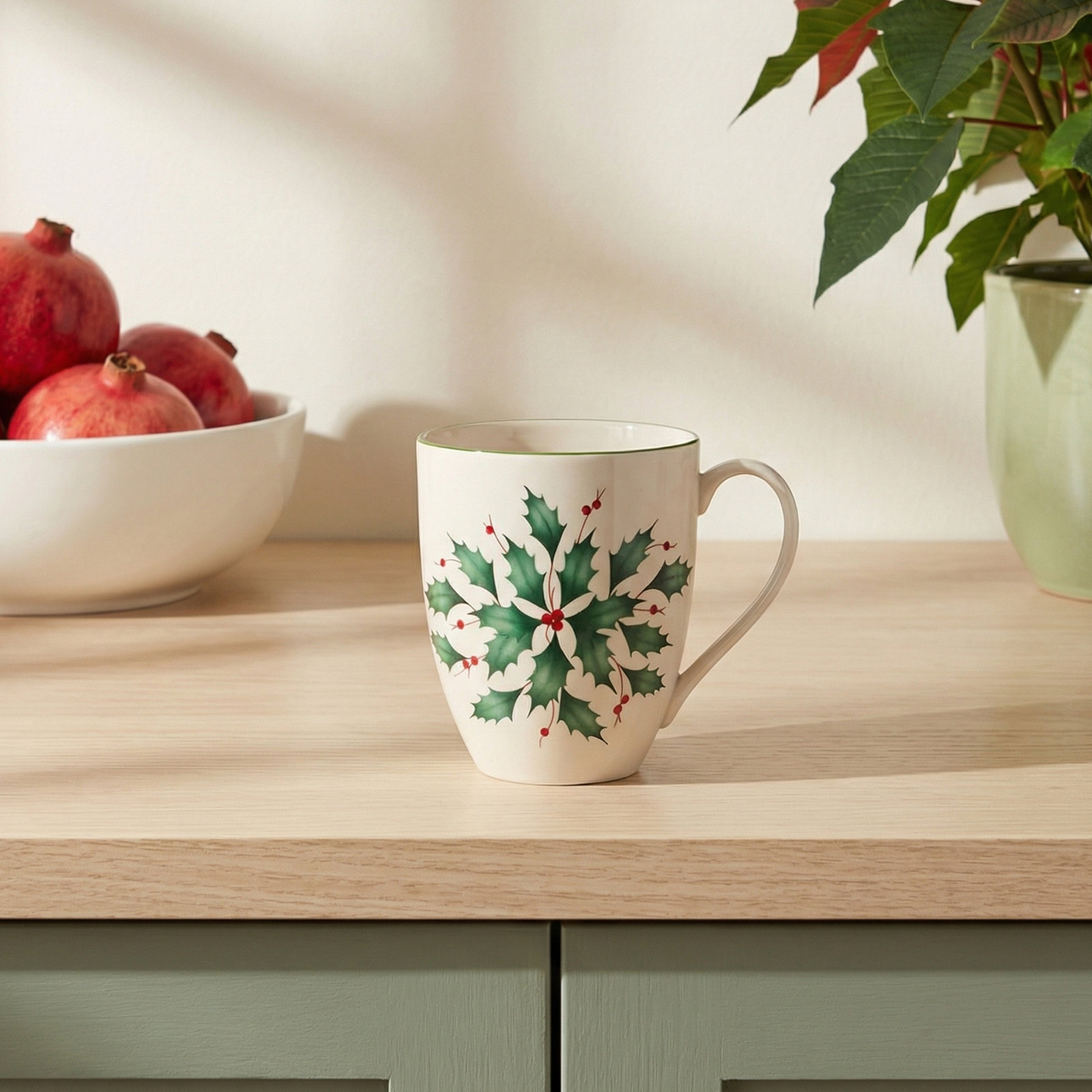 Holiday Porcelain Mug
