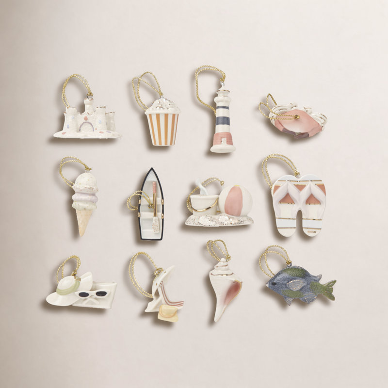Summer 12-Piece Mini Ornament Set
