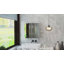 Mintu Bathroom Mirror Cabinet 60W x 15D x 60Hcm High Gloss White