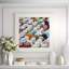 Chapeaux' Framed Photographic Print on Glass