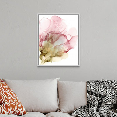 " Flowering Pink II " by Jennifer Goldberger Painting Print