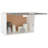 vidaXL Hanging Cabinet Lyon Grey Sonoma 60x31x40 cm Engineered Wood-1743891830