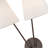 Milan Steel Flush Mounted Sconce-22514988