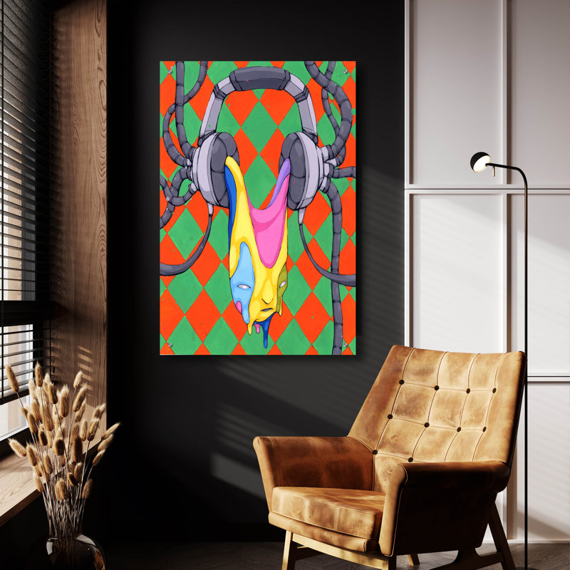 " Headphone Generation " Print, 36" H x 24" W x 0.2" D