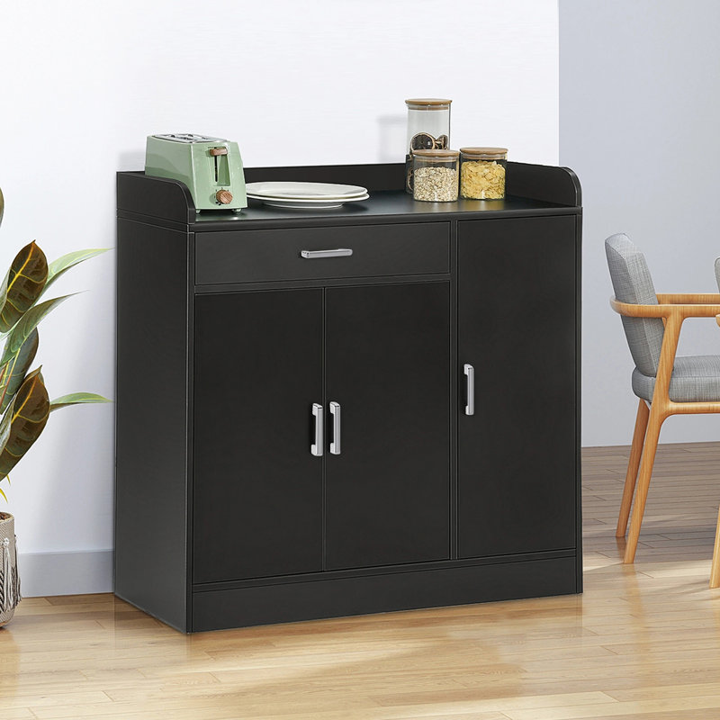 Lorrianne 90cm Sideboard, Black
