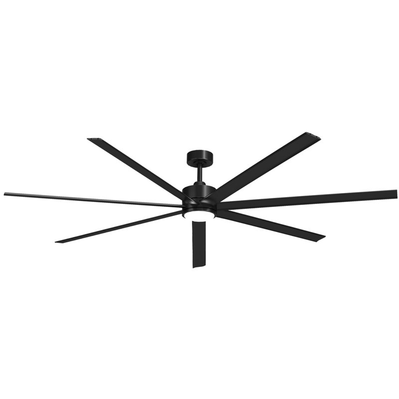 Aluminum Alloy Ceiling Fan With Light, 84"