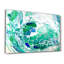 Élégante peinture murale en verre trempé de 13,8 po x 21,7 po | 100% verre trempé, épaisseur: 0,16 pouce | Imprimé UV pour des couleurs éclatantes | Parfait pour la décoration intérieure, le salon et les espaces de bureau