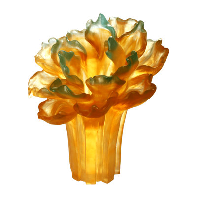 Cristal LIULI, vase pivoine | Notre grande beauté