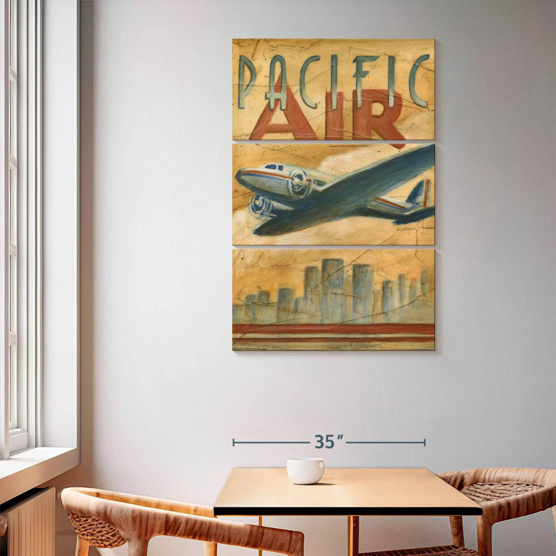 Mehar Pacific Air, 65" H x 42" W