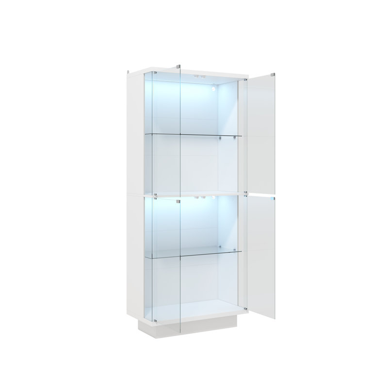 70.9"H China Cabinet With Light