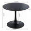 Table tulipe noire 42,1 pouces pour 4 à 6 personnes-1722843458-1722843457