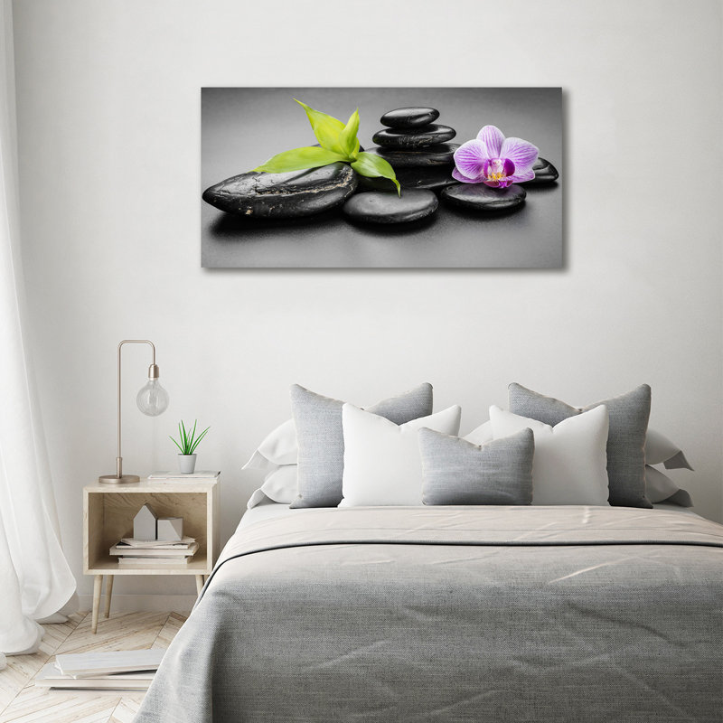 Zen Stones - Wrapped Canvas Print