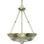 Luminaire suspendu bol unique à 3 lumières Clarewood-25409070-25409072