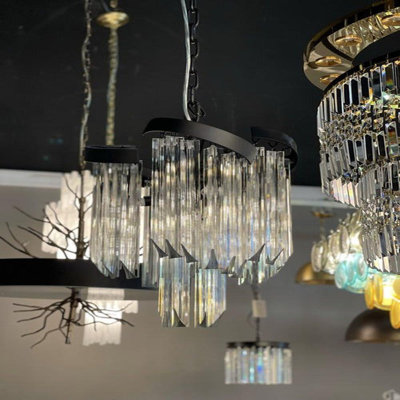 Krustan 24 - Light Tiered Chandelier