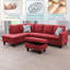 Canapé modulaire en flanelle 3 pièces-521368003-521368004