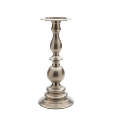 12.25'' H Brass Tabletop Candlestick