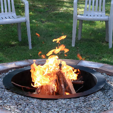 Arlmont & Co. Gustafson Steel Wood Burning Fire Pit & Reviews
