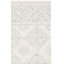 Tapis marocain beige / vert en laine / coton touffeté à la main Martha Stewart