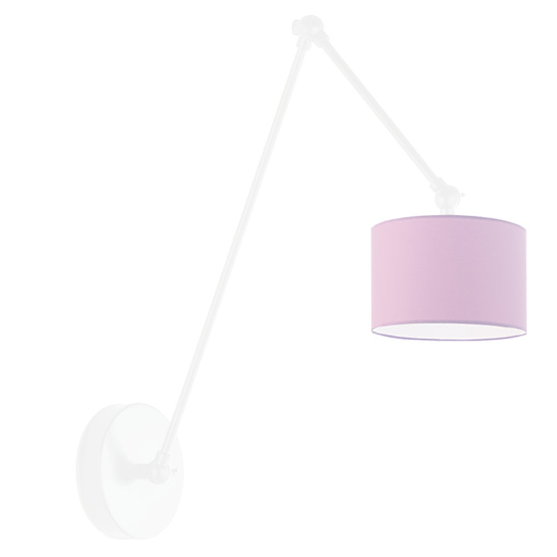 Bloomingdale A-Frame Sign Holder, White, Light Purple